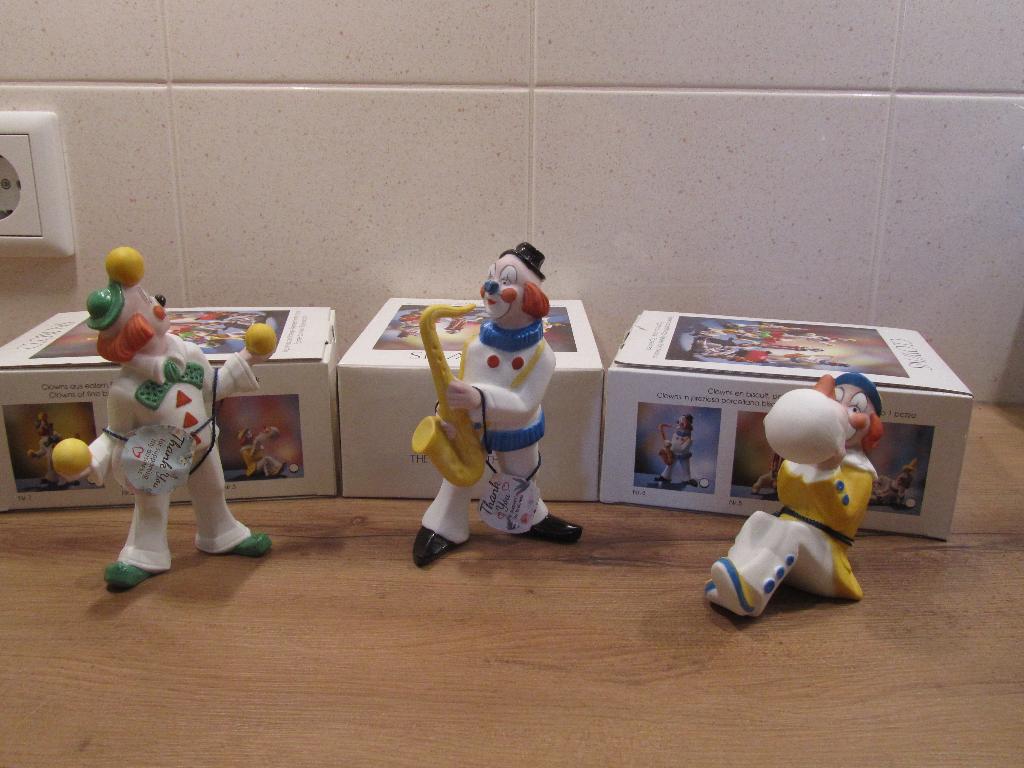 Hutschenreuther clowns clown, Verzamelen, Ophalen of Verzenden, Nieuw, Overige typen