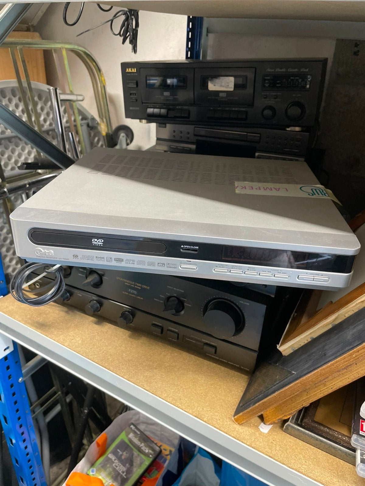 LG DVD/CD Receiver LH-T6340D met afstandsbediening, Ophalen of Verzenden, Gebruikt, Dvd-speler, LG