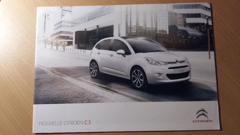 Citroën C3 Type II brochure, Verzenden, Zo goed als nieuw, Citroën