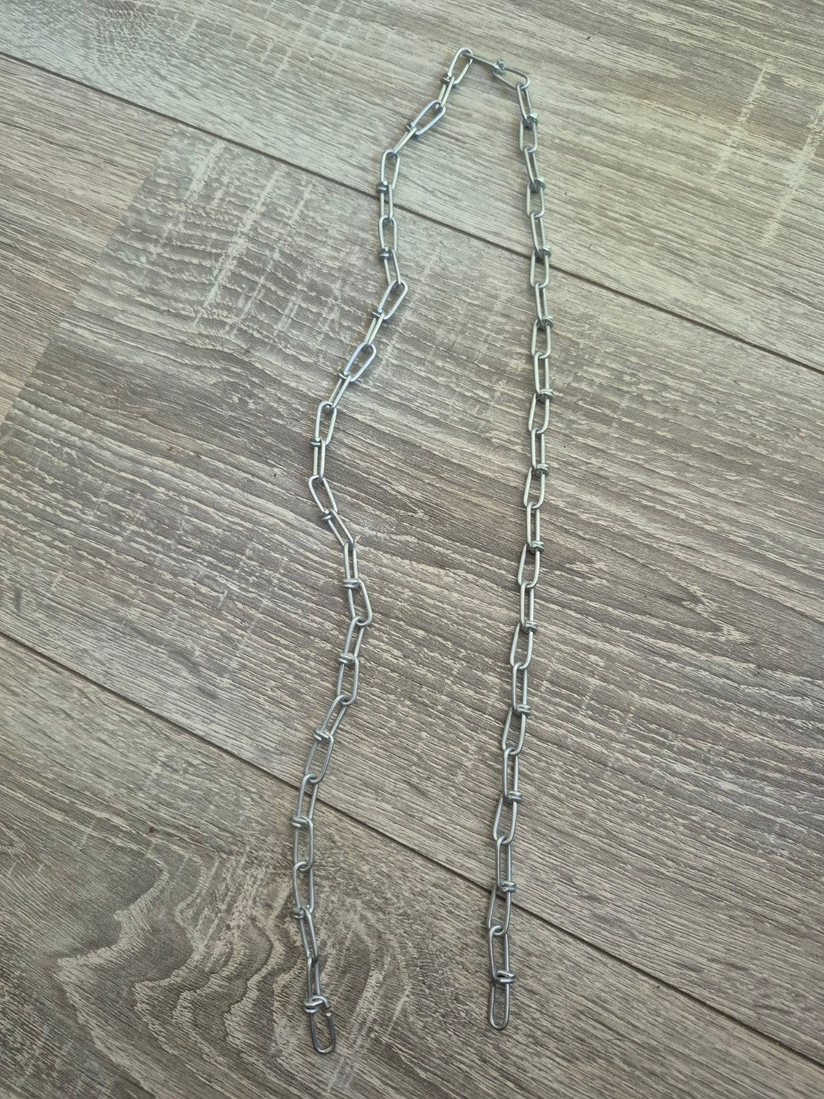 Metalen ketting - 68 cm lang, Doe-het-zelf en Verbouw, IJzerwaren en Bevestigingsmiddelen, Ophalen of Verzenden, Gebruikt, 50 tot 100 mm