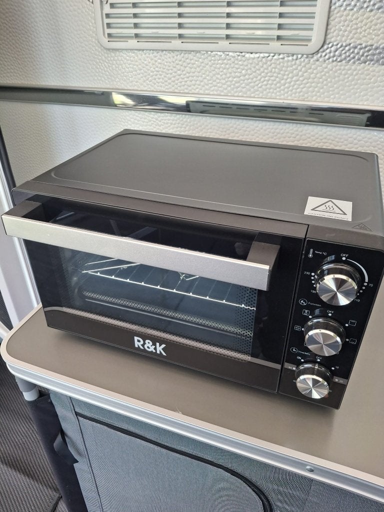 Nieuw! Vrijstaande Oven 23L – 1200W – 230C met toebehoren, Witgoed en Apparatuur, Ophalen, Minder dan 45 cm, Overige merken, Hete lucht