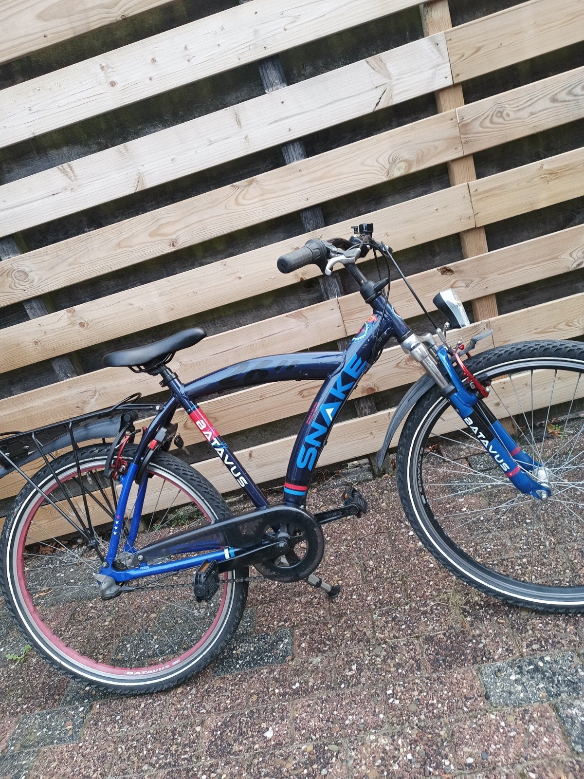 Batavus Snake 26 inch, Ophalen, Zo goed als nieuw, 26 inch of meer, Handrem