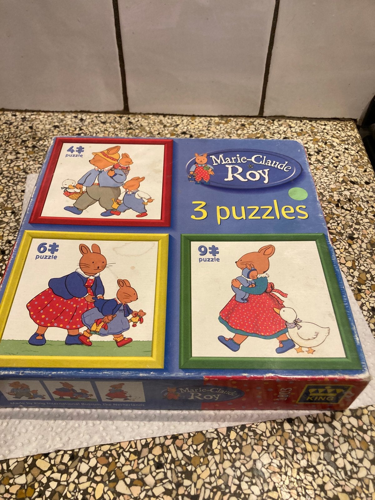 Lwuke 3 in 1 puzzel, Ophalen of Verzenden, Gebruikt