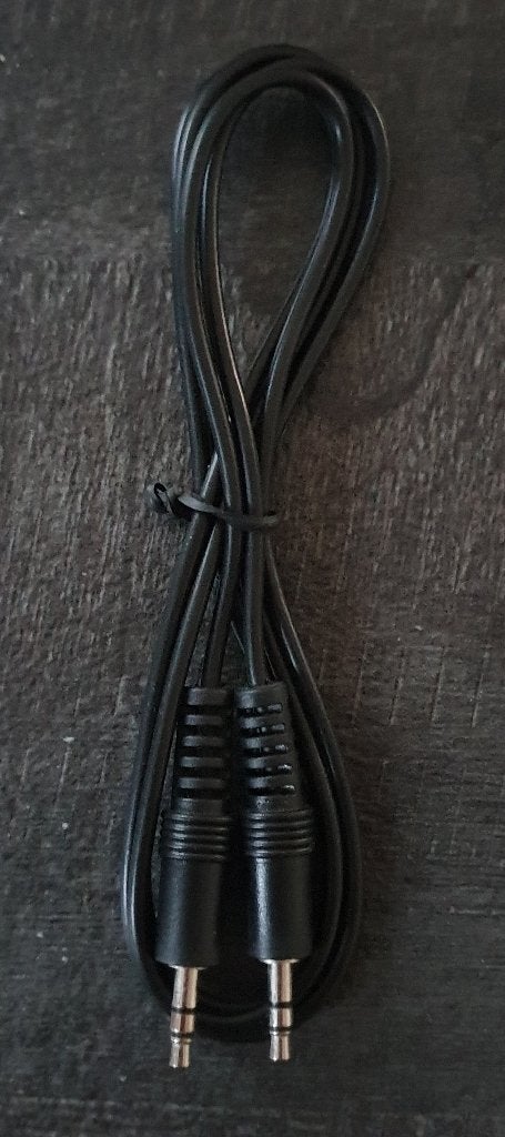 KABEL 2x Mini Jack Stereo Male, Ophalen of Verzenden, Nieuw, Minder dan 2 meter, Overige kabels