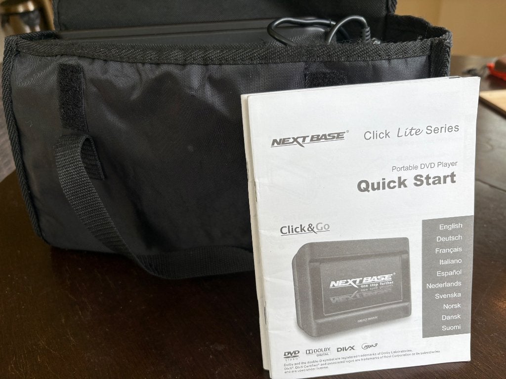 Nextbase Click Lite Series Draagbare DVD-speler, Audio, Tv en Foto, Draagbaar, Ophalen of Verzenden, Zo goed als nieuw, Overige merken