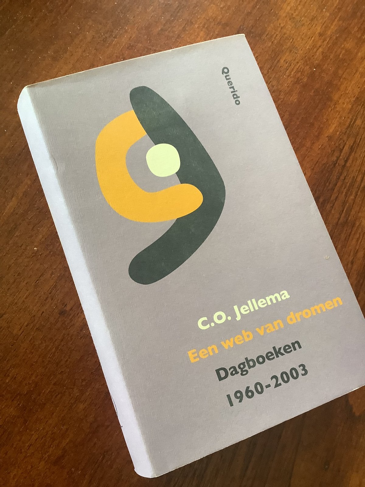 Een web van dromen, dagboeken van C.O. Jellema, Ophalen, Zo goed als nieuw