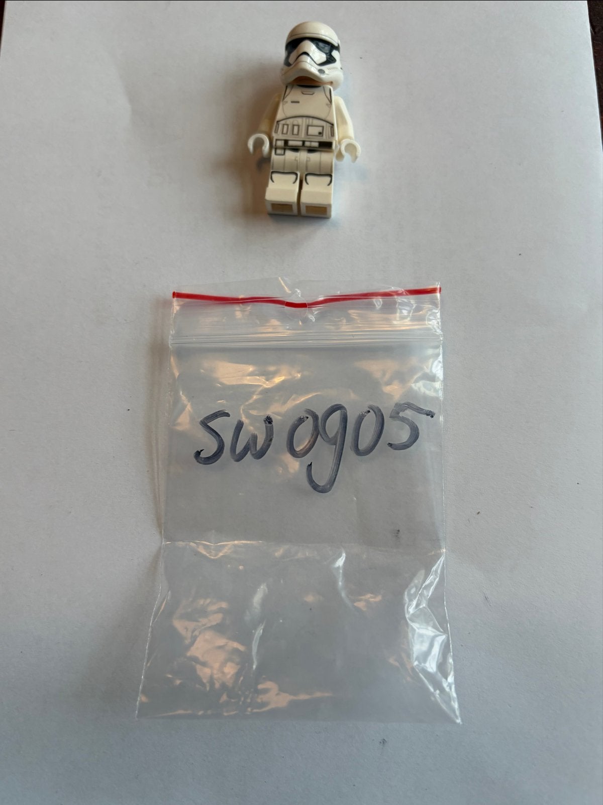 LEGO Star Wars First Order Stormtrooper Minifiguur SW0905, Ophalen of Verzenden, Zo goed als nieuw, Lego