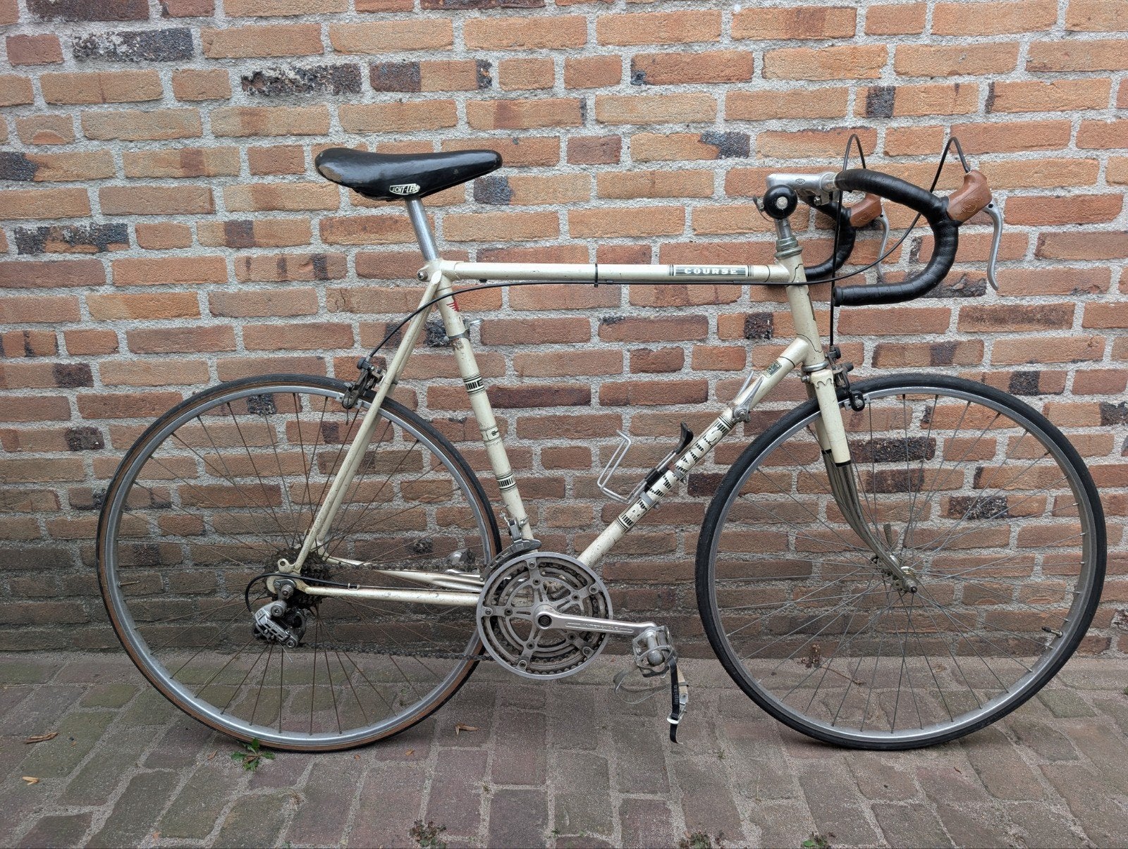 Batavus Course vintage racefiets 59,5ct - originele staat, Ophalen, 28 inch, Velgrem, Info@batavus.nl