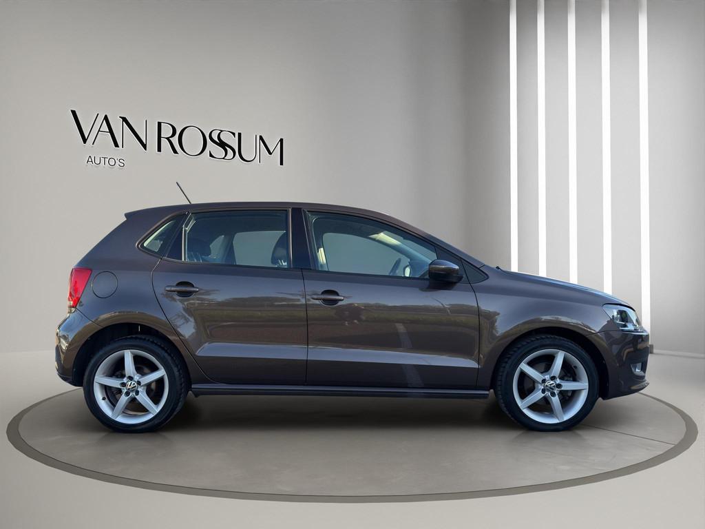 Volkswagen Polo 1.2 TSI BlueMotion Comfortline, Auto's, Euro 5, Stof, Zwart, 4 cilinders