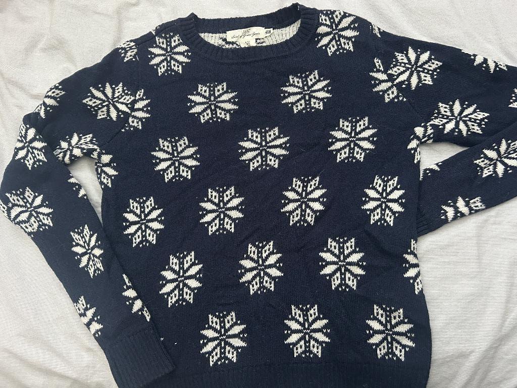 Leuke winterse trui H&M LOGG maat S, H&M, Blauw, Ophalen of Verzenden, Maat 36 (S)