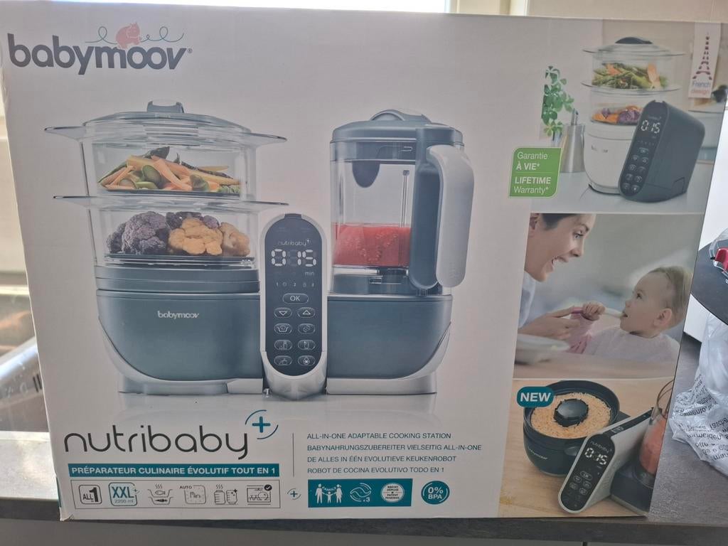 Babymoov Nutribaby+ alles-in-één keukenrobot, Ophalen of Verzenden, Zo goed als nieuw, Overige typen