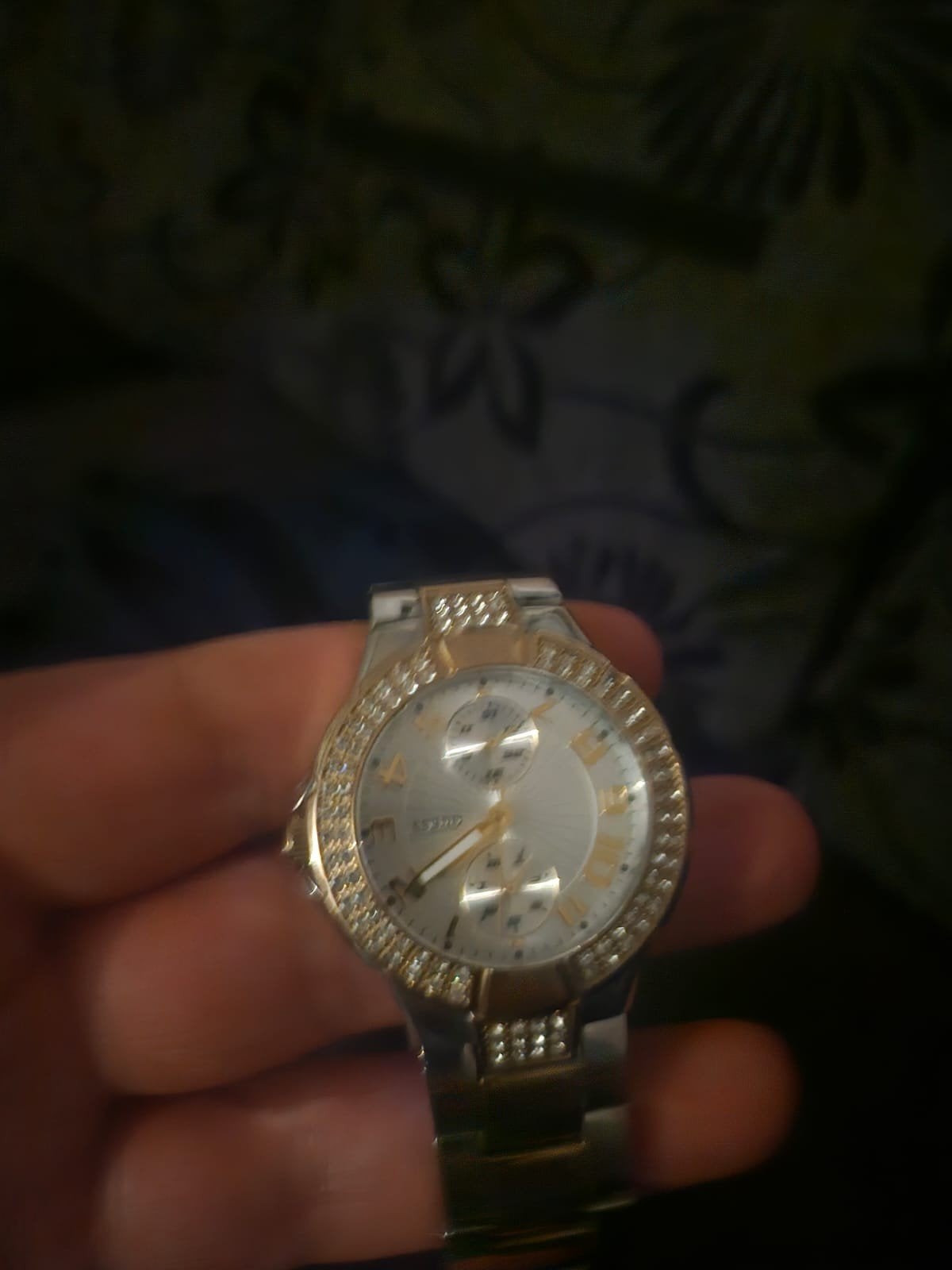 0687566232, Sieraden, Tassen en Uiterlijk, Horloges | Dames, Ophalen, Staal, Zakhorloge, Guess