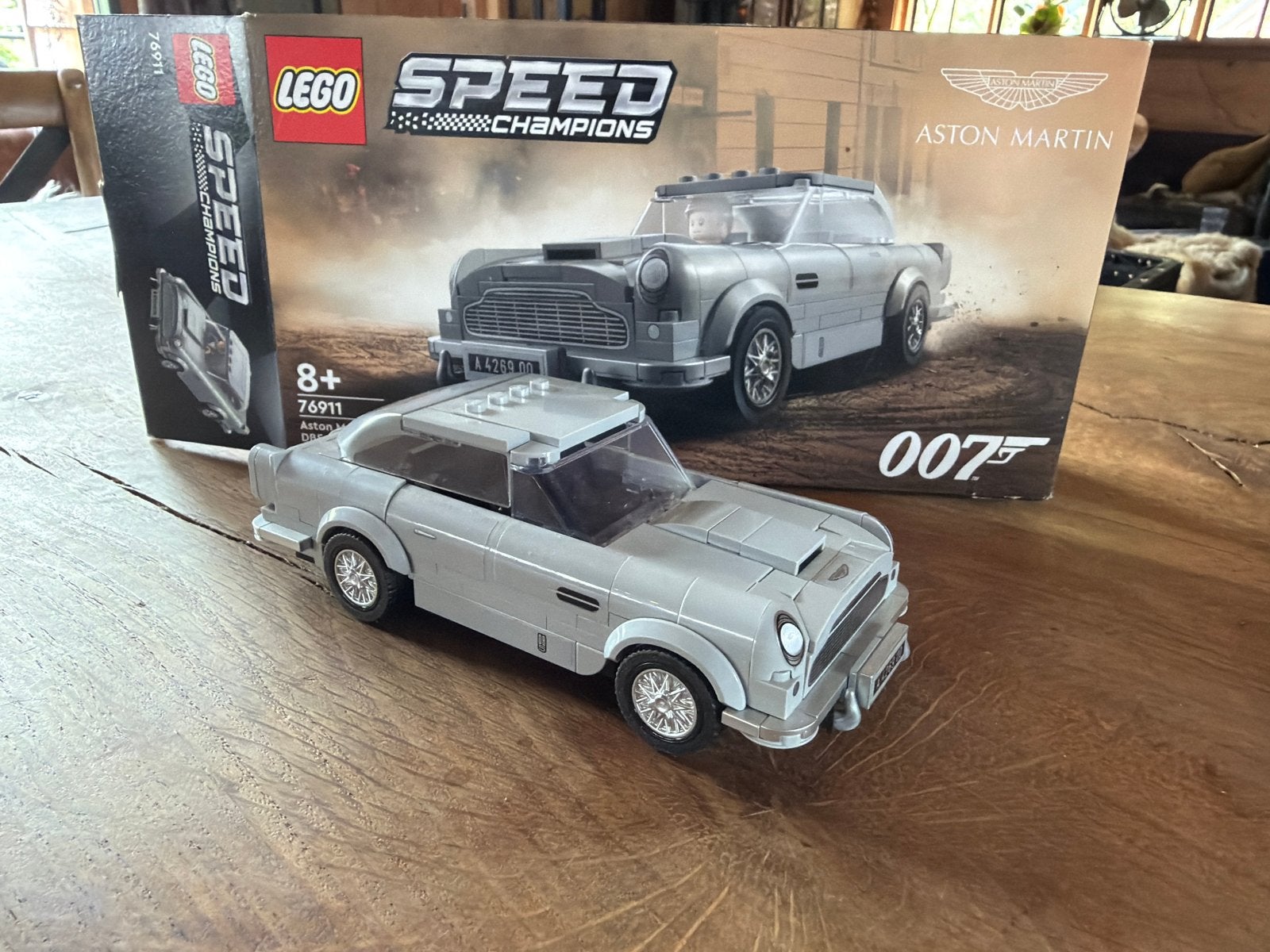 LEGO Speed Champions 76911 Aston Martin DB5 007, Ophalen of Verzenden, Zo goed als nieuw, Overige merken