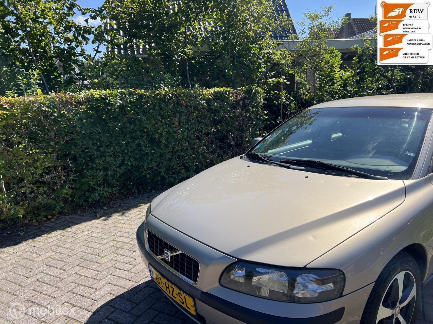 Sportieve Volvo S60 2.4 Edition LPG/G3 bj 2002, Auto's, Volvo, Voorwielaandrijving, Gebruikt, S60, Beige