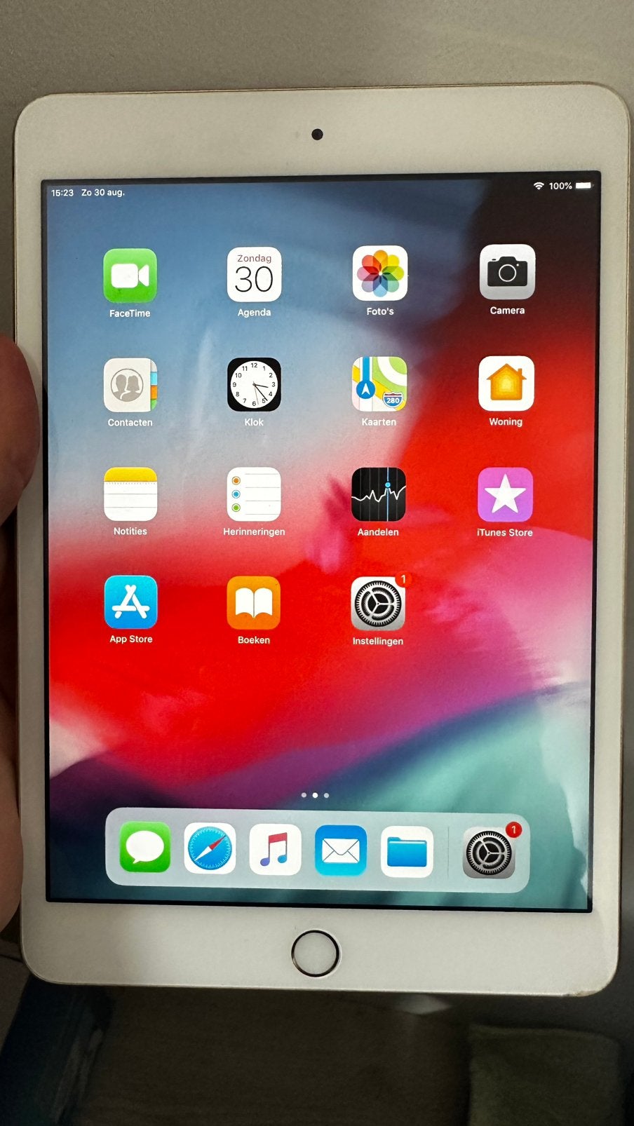 Apple iPad mini 3 64GB WiFi, Gebruikt, Wit, 8 inch, Ophalen of Verzenden