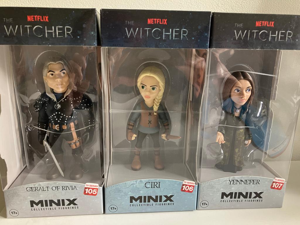 Minix The Witcher Collectie: Geralt, Ciri & Yennefer, Ophalen of Verzenden, Nieuw