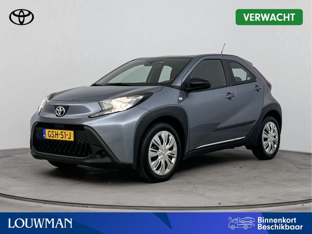Toyota Aygo X 1.0 VVT-i S-CVT Play Automaat | Apple Carplay-, Auto's, 12 maanden, Stof, Gebruikt, 4 stoelen