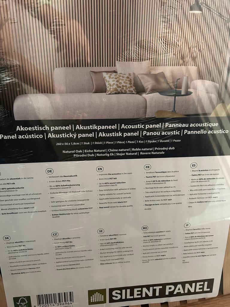 Akoestische panelen (Hornbach), Ophalen, Nieuw, Overige materialen