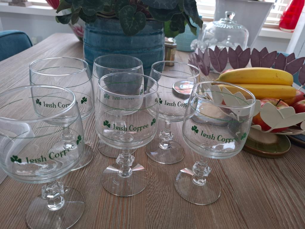 irish coffee glazen, Ophalen of Verzenden, Zo goed als nieuw, Overige typen