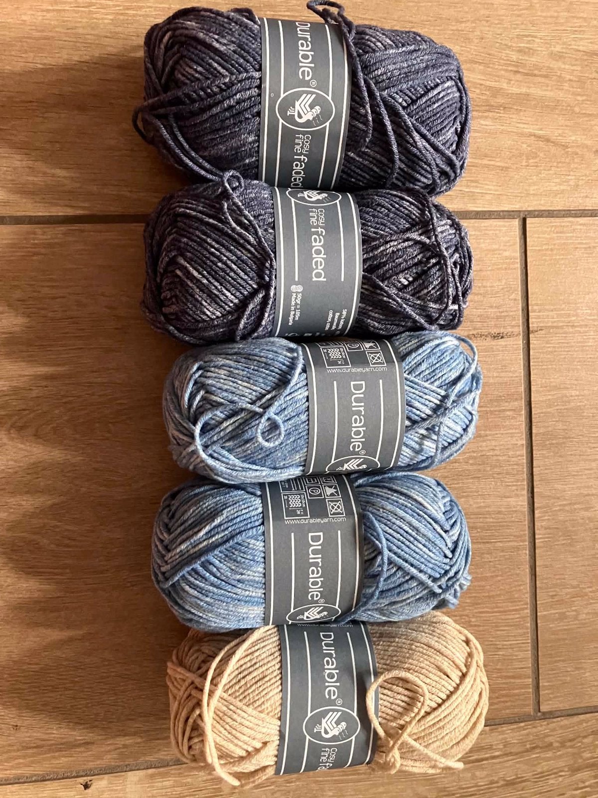5 bollen cosy fine faded in verschillende kleuren, nieuw, Hobby en Vrije tijd, Ophalen of Verzenden, Nieuw, Breien of Haken, Wol of Garen