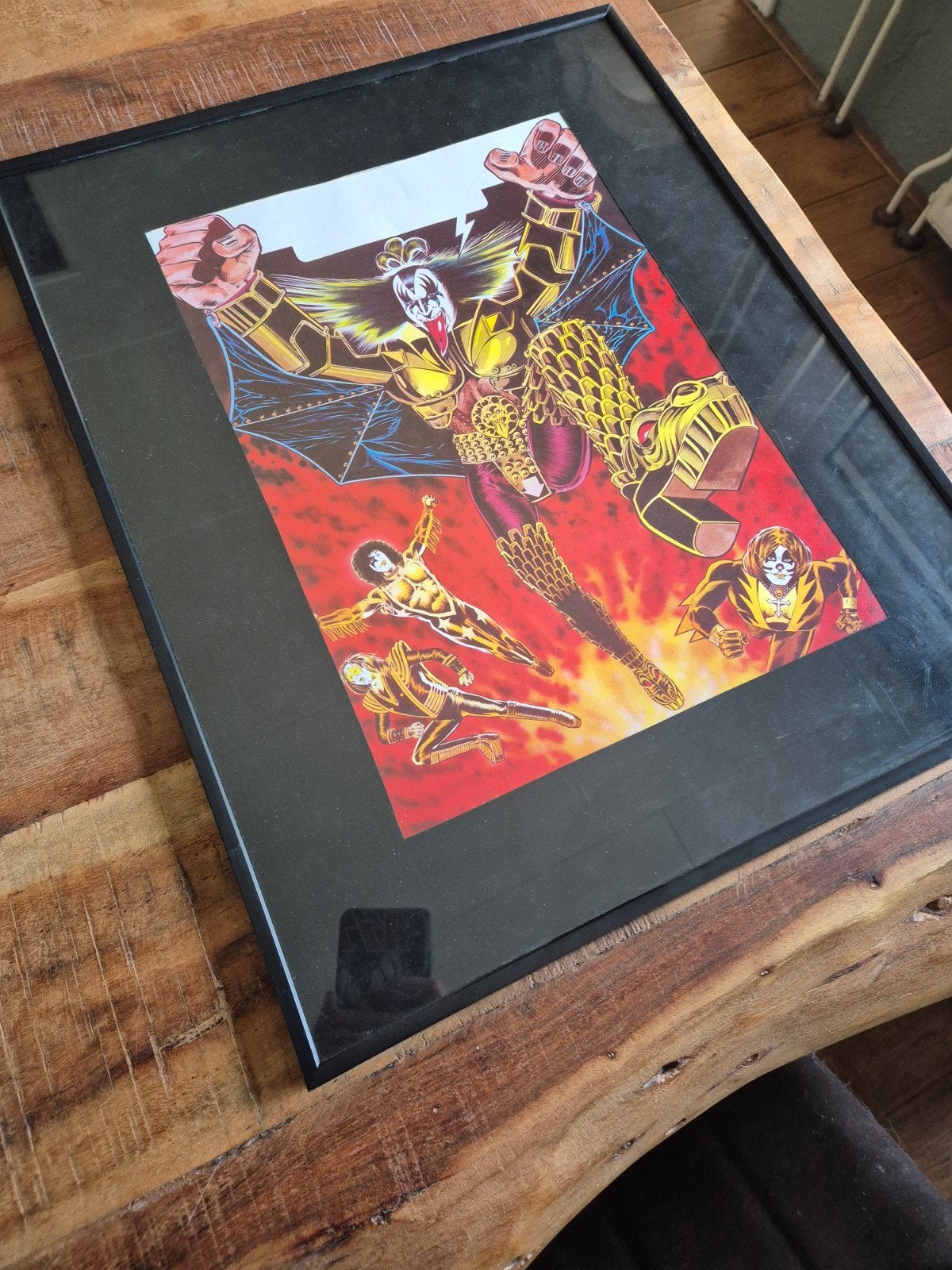 Kiss band poster, Verzamelen, Ophalen of Verzenden, Zo goed als nieuw