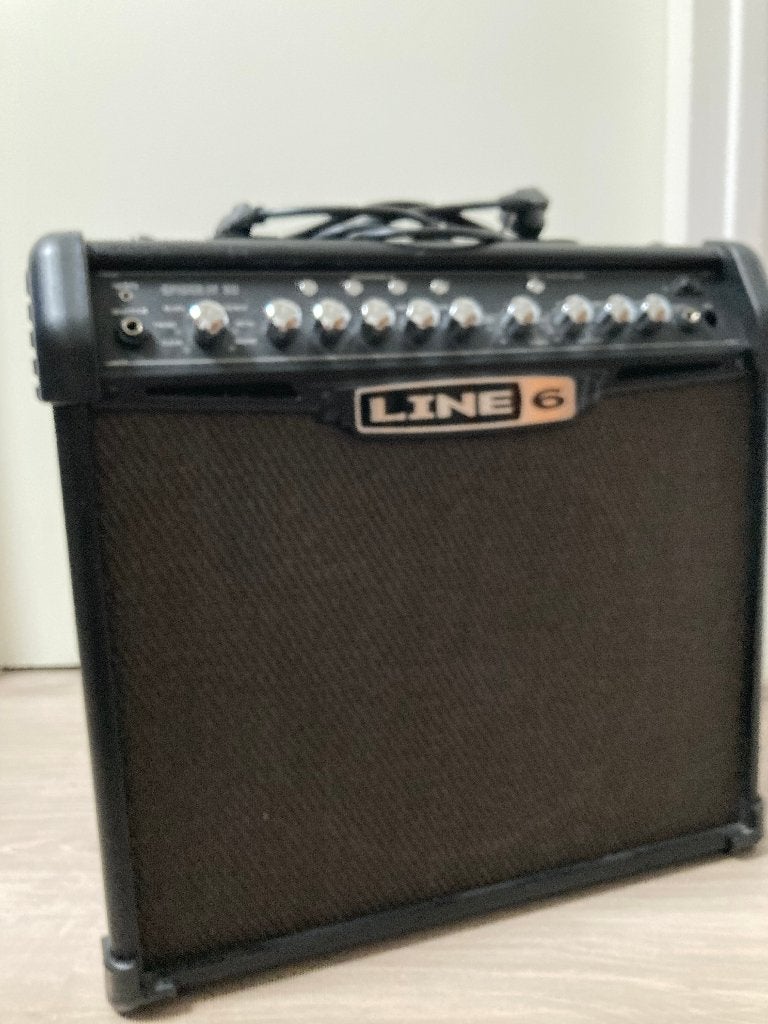 Prima Line6 versterker, ruilen voor muziekspullen kan ook, Ophalen, Gebruikt, 120 watt of meer, Overige merken