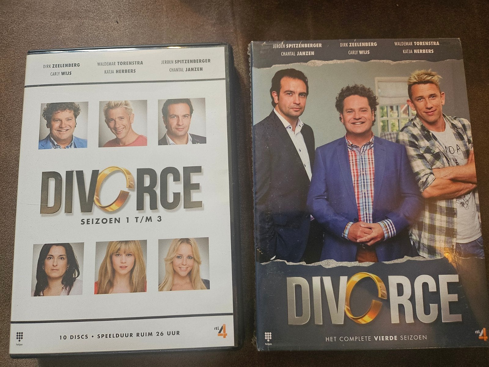 Divorce Seizoen 1 t/m 4 DVD Boxset, Gebruikt, Nederlands, Seizoen 1, Komedie