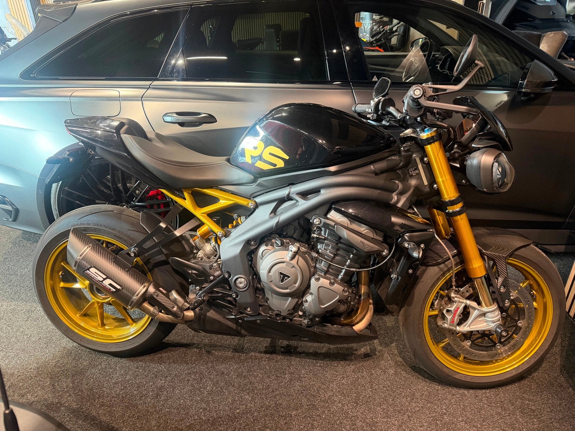 Triumph Speed Triple 1200 RS ABS SC Project Bluethooth, Motoren, Motoren | Triumph, Info@triumph.com, 1160 cc, Bedrijf, Meer dan 35 kW