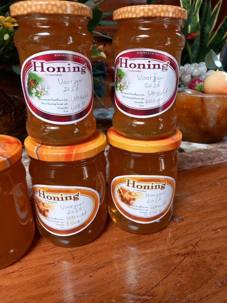 Honing van de voorjaarsbloesems uit de buurt, Diversen, Levensmiddelen, Ophalen of Verzenden