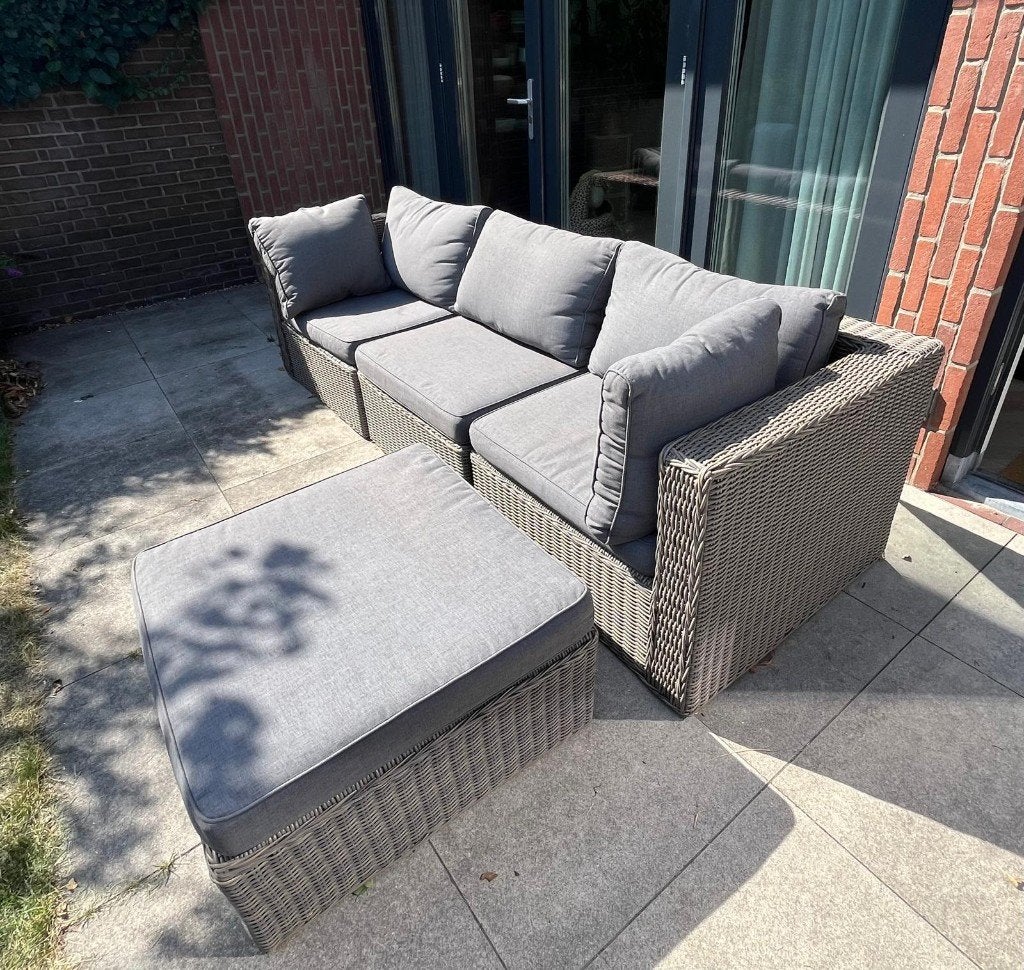 Loungeset Tuin, Tuin en Terras, Ophalen, Gebruikt, Kunststof