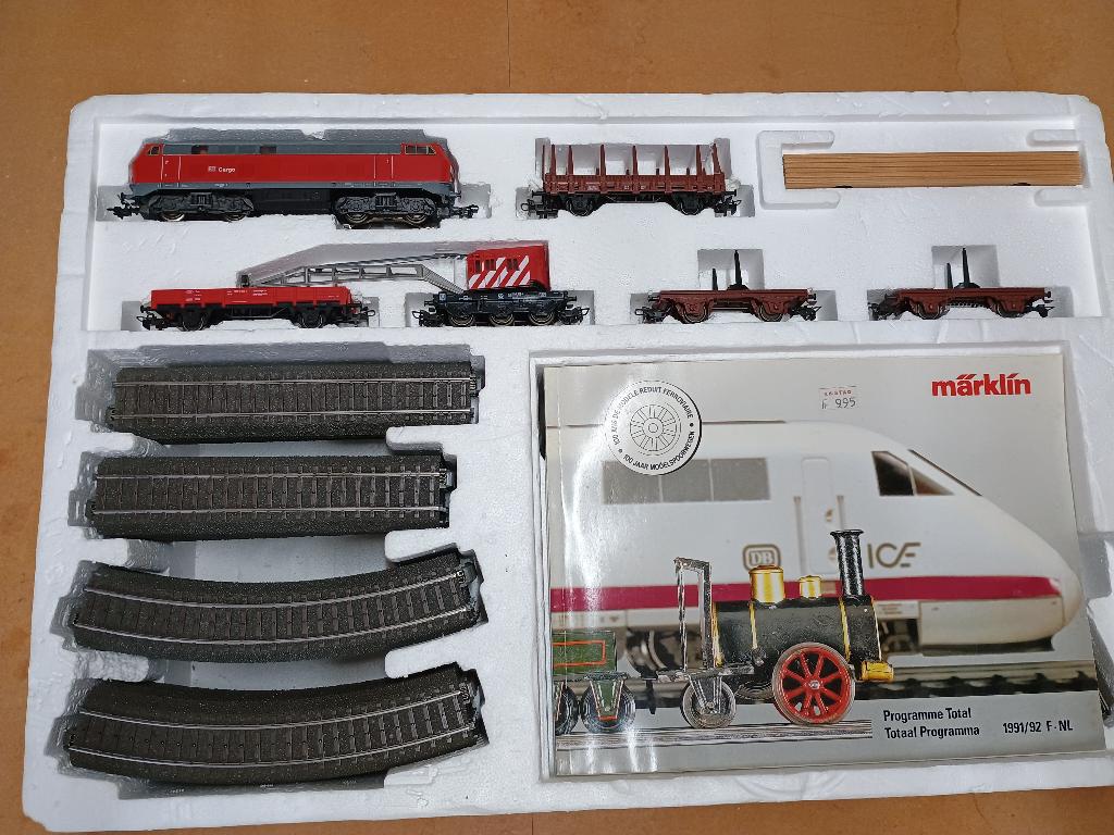 Marklin delta digitale startset 29426., Hobby en Vrije tijd, Modeltreinen | H0, Wisselstroom, Treinset, Ophalen of Verzenden, Zo goed als nieuw