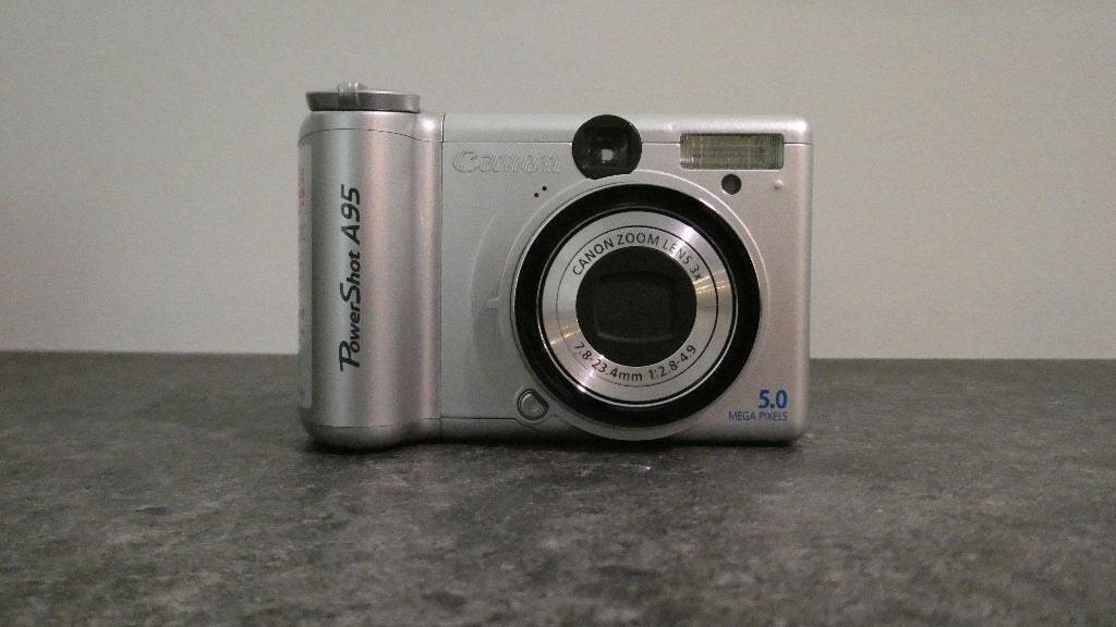 Canon PowerShot A95 Compactcamera - Zilver, Ophalen, Gebruikt, Canon, Ingebouwde flitser