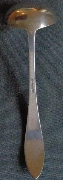 Nieuwpoort puntfilet 90 verzilverde sauslepel 18cm, Antiek en Kunst, Antiek | Bestek, Verzenden