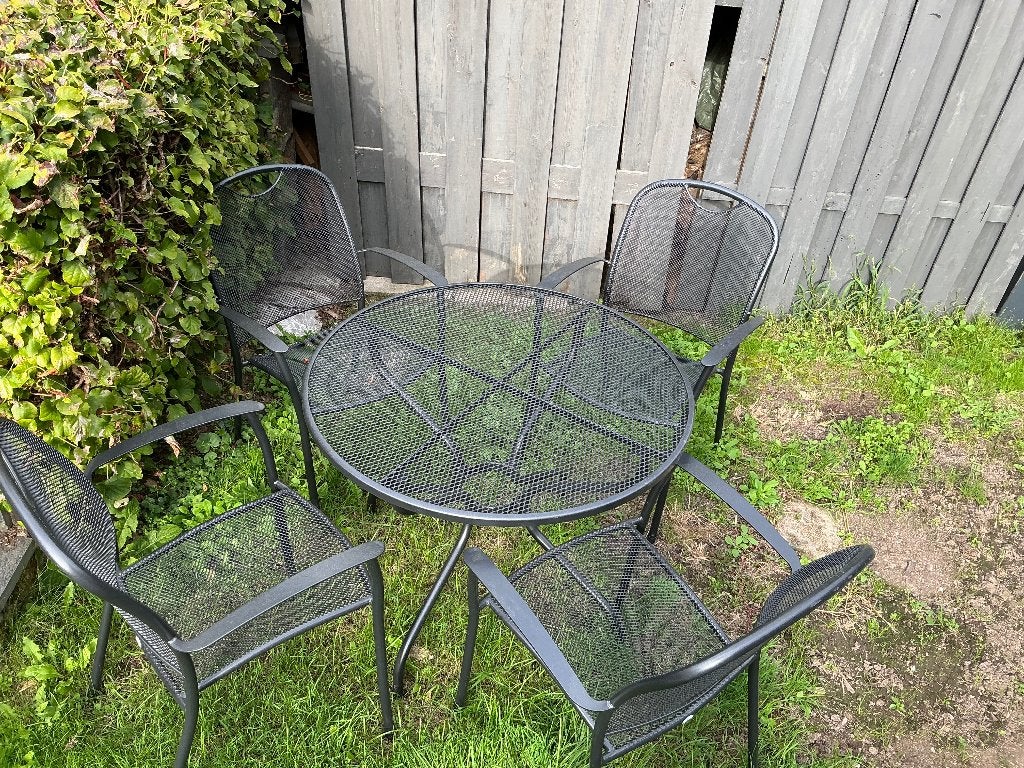 Tuinset merk Engarden voorjaar 2026 gekocht voor €750,00, Ophalen, Zo goed als nieuw, 4 zitplaatsen, Tuinset