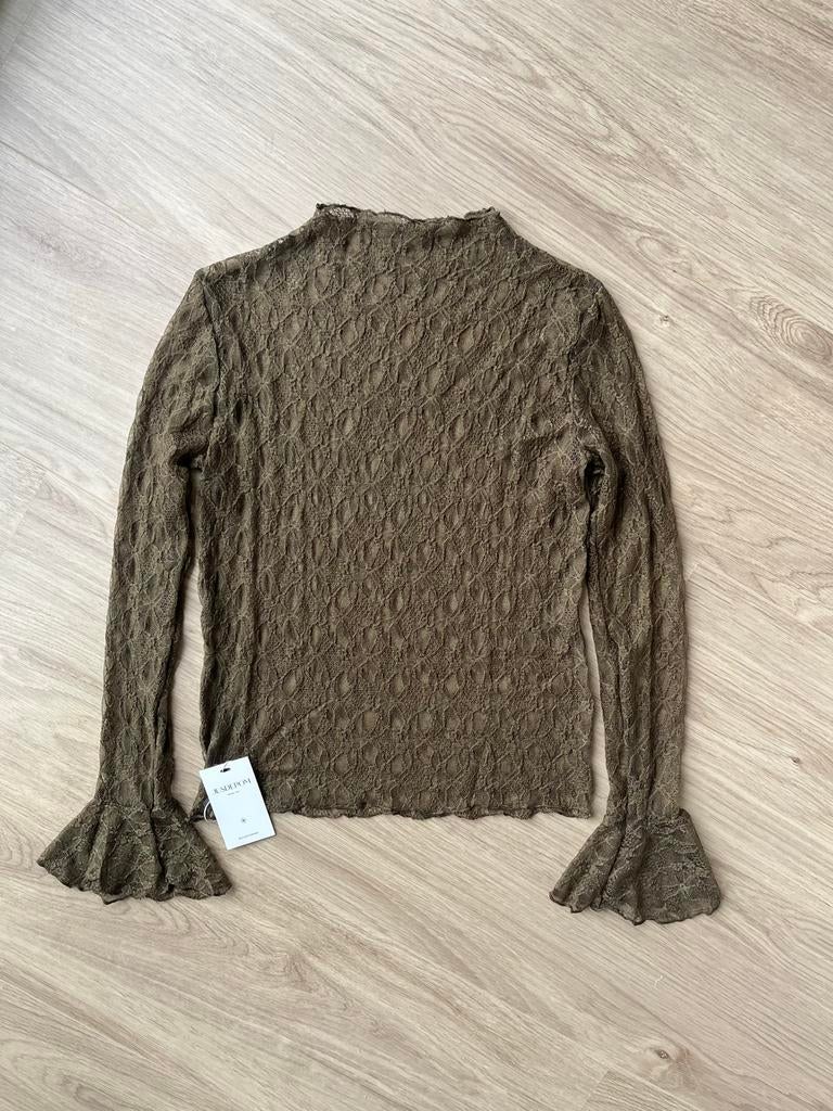 Lace top trompet mouwen - Jus de Pom - Maat S/M - Nieuw, Verzenden, Nieuw, Lange mouw, Maat 36 (S)