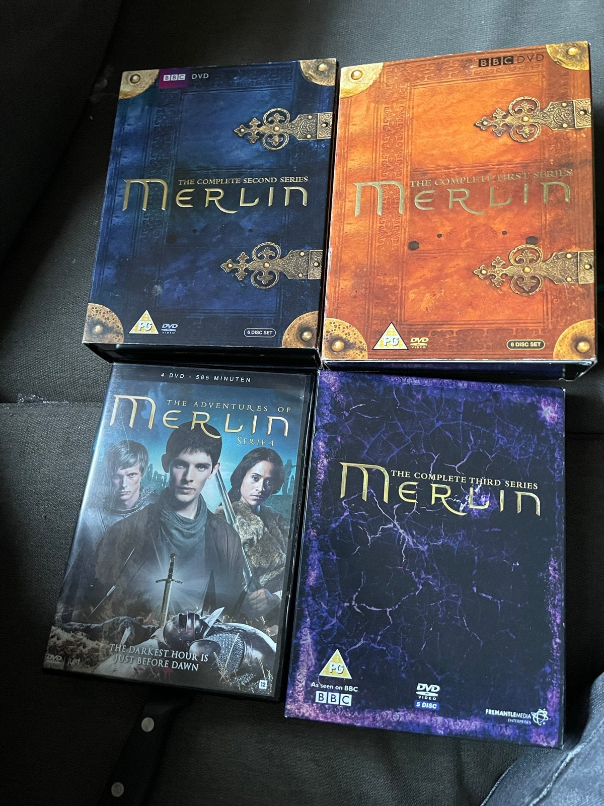 Merlin DVD Boxsets - Seizoen 1, 2, 3 & 4, Seizoen 1, Nederlands, Science Fiction en Fantasy, Ophalen of Verzenden