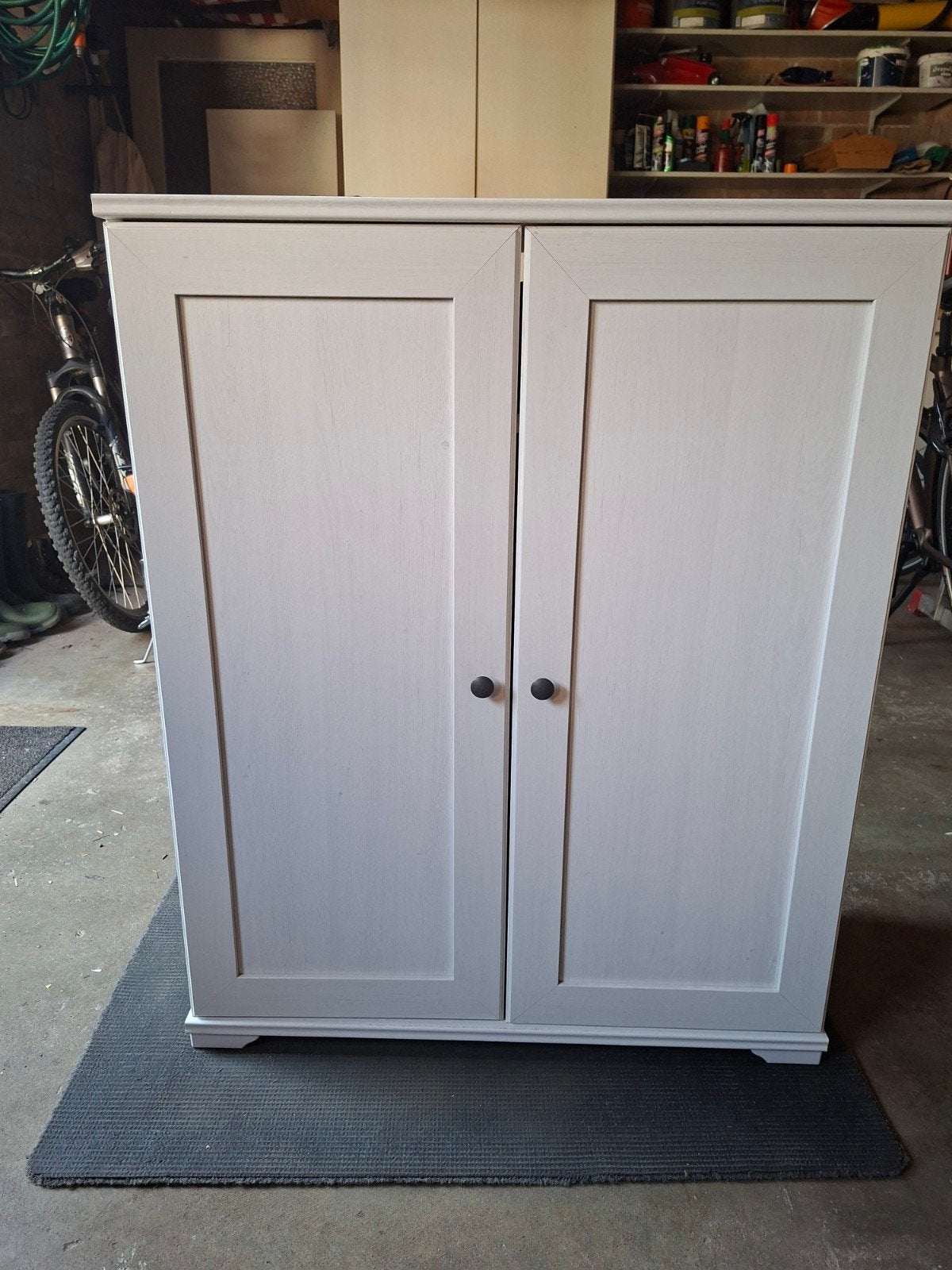 IKEA BORGSJÖ Kast - Wit, Zo goed als nieuw, Ophalen, Zo goed als nieuw