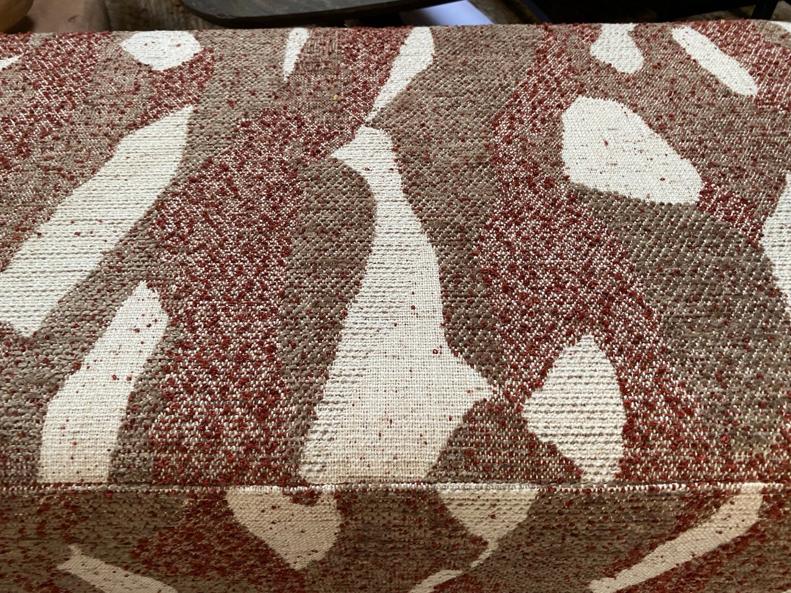 Nieuw Poef Eetkamer Bankje 120 cm, Ophalen, Minder dan 50 cm, Stof, Rechthoekig