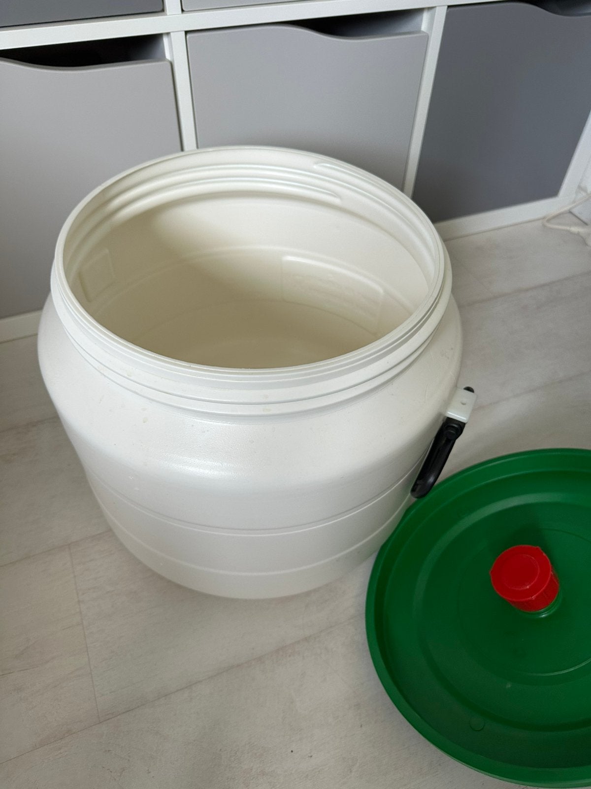 30 Liter vergistingsvat, Hobby en Vrije tijd, Ophalen, Gebruikt