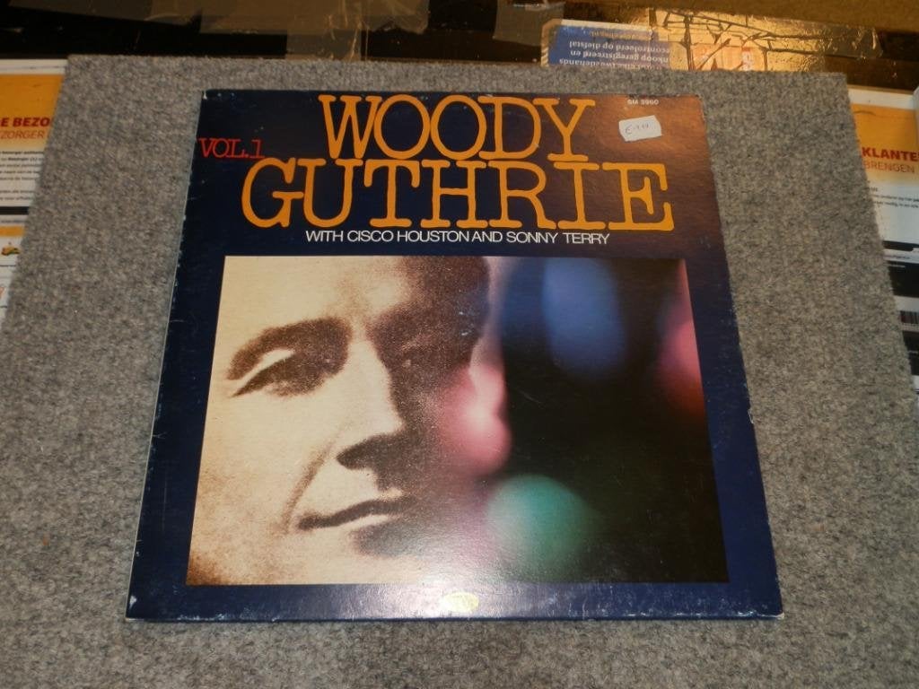 Lp Woody Guthrie VOL 1, Ophalen of Verzenden, Gebruikt, 12 inch
