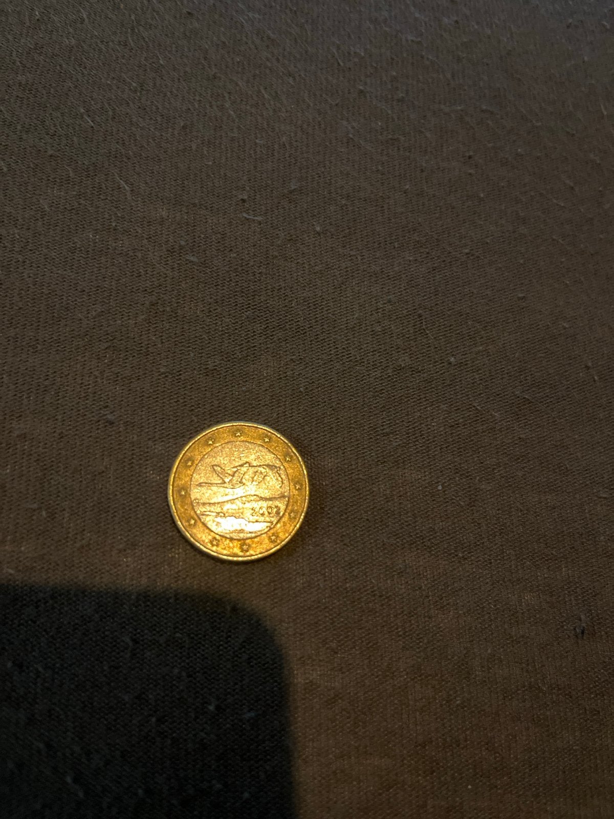 Zeldzame 1 Euro munt Finland 2002 met uil, Postzegels en Munten, Munten | Europa | Euromunten, Ophalen of Verzenden, Griekenland