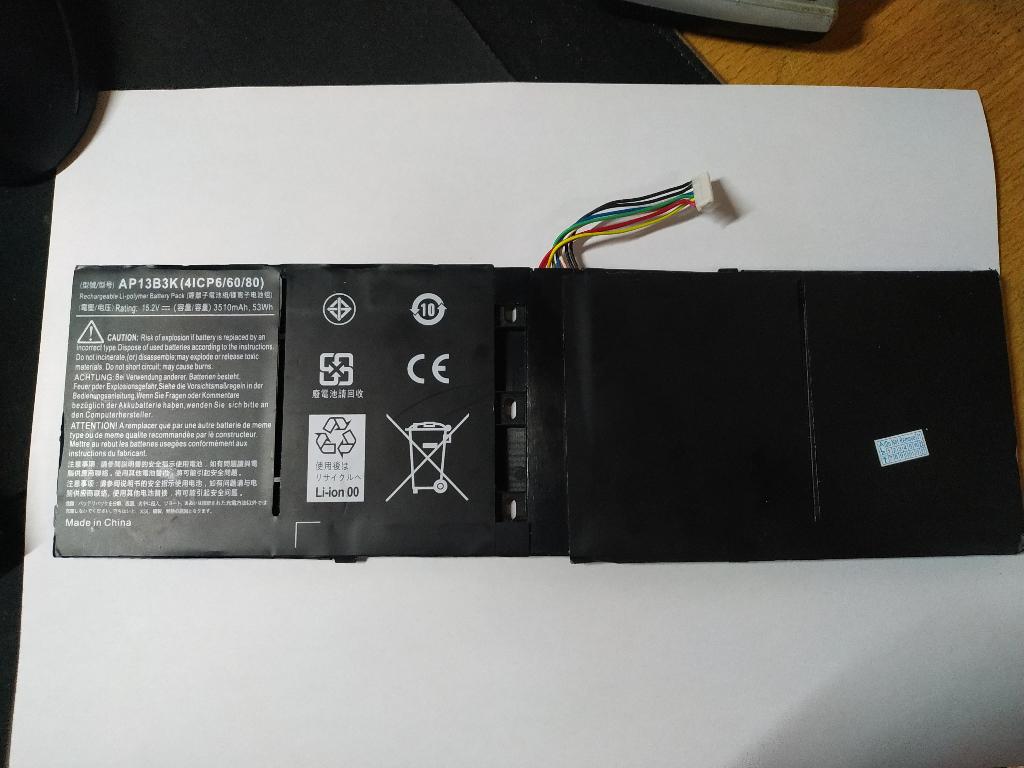 ACER AP13B8K(4ICP6/60/80) Laptop Accu, Computers en Software, Accu's en Batterijen, Ophalen of Verzenden, Gebruikt, Acer
