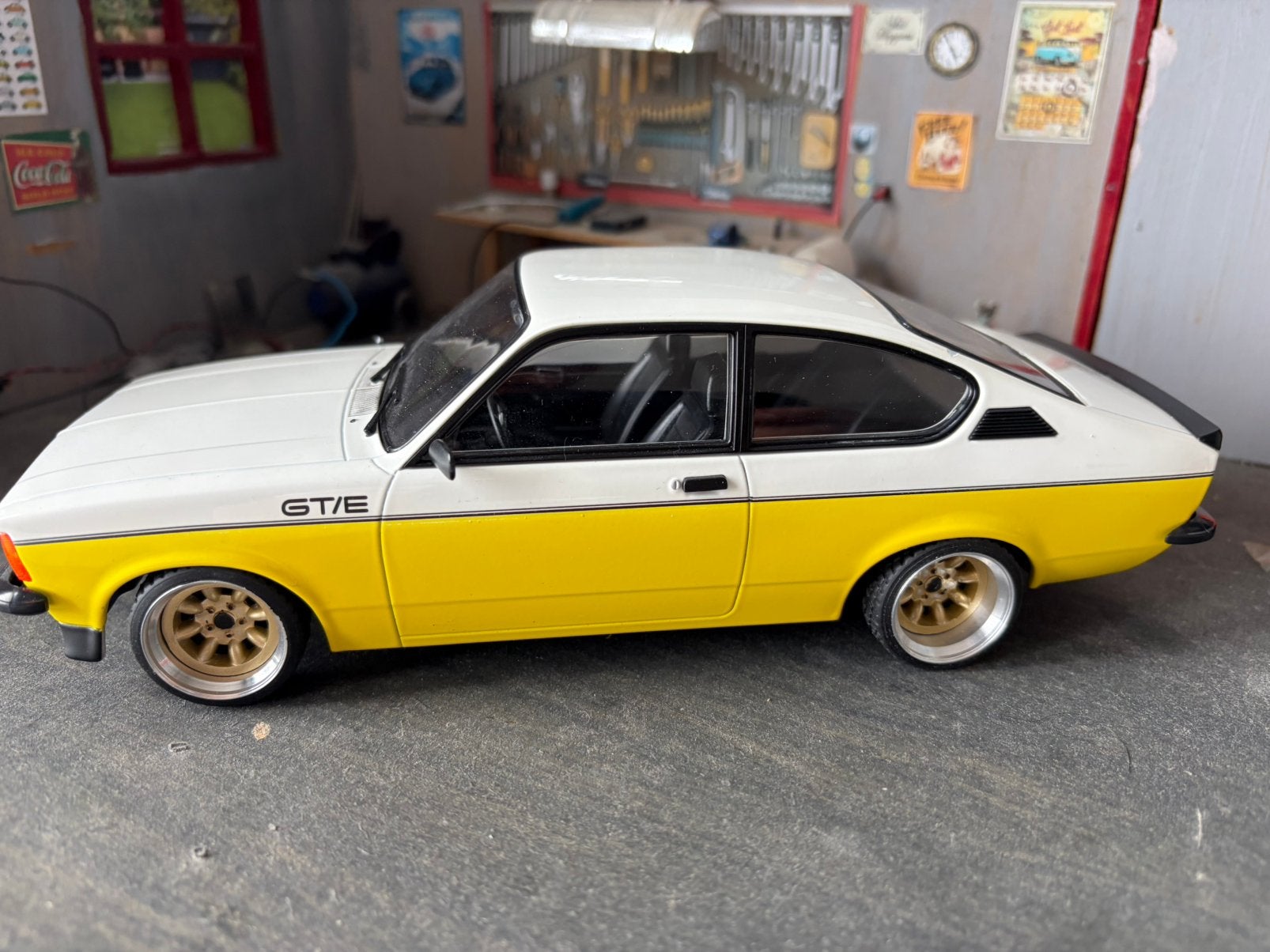 Opel kadett c, gt/e, Ophalen of Verzenden, Zo goed als nieuw, Norev