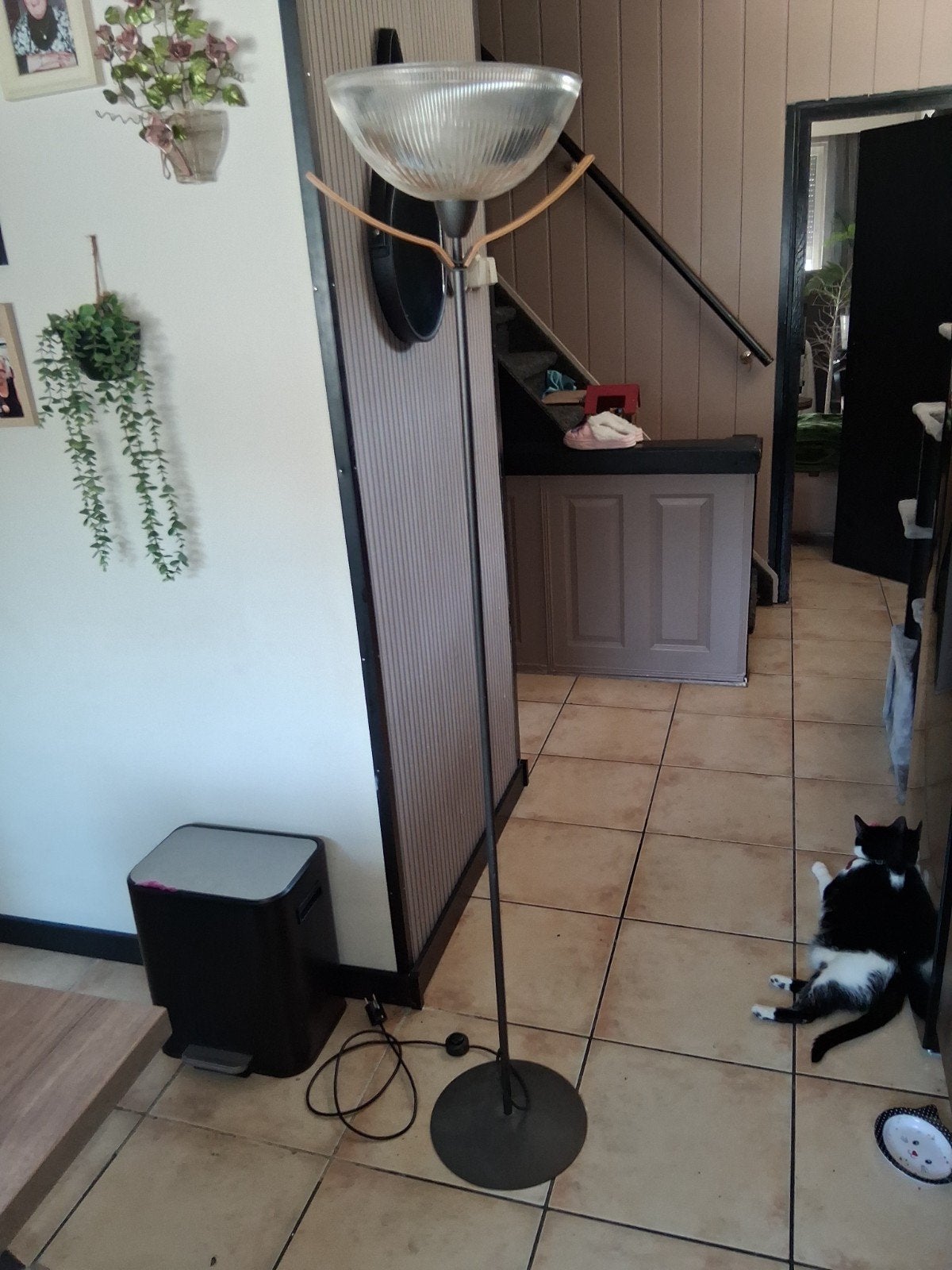te koop staande lamp, Huis en Inrichting, Lampen | Vloerlampen, Ophalen, Zo goed als nieuw, 150 tot 200 cm