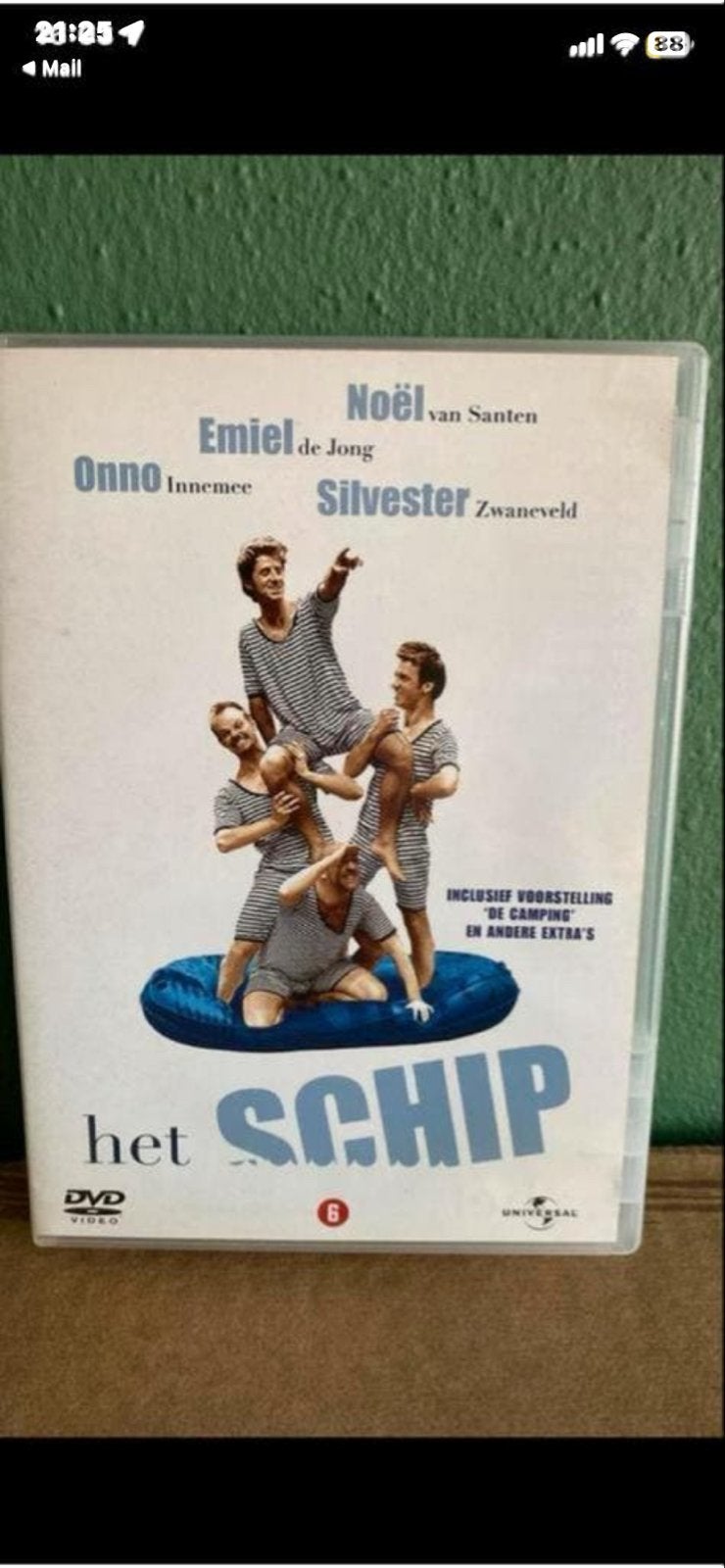 Het Schip - Cabaret DVD - Onno Innemee e.a., Alle leeftijden, Ophalen of Verzenden, Gebruikt, Stand-up of Theatershow