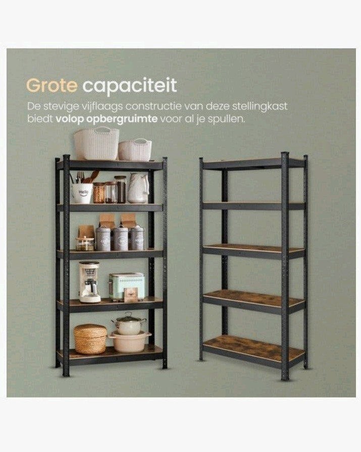 O'DADDY Opbergrek, opbergrek metaal, opbergkast, stelling, Ophalen, Nieuw
