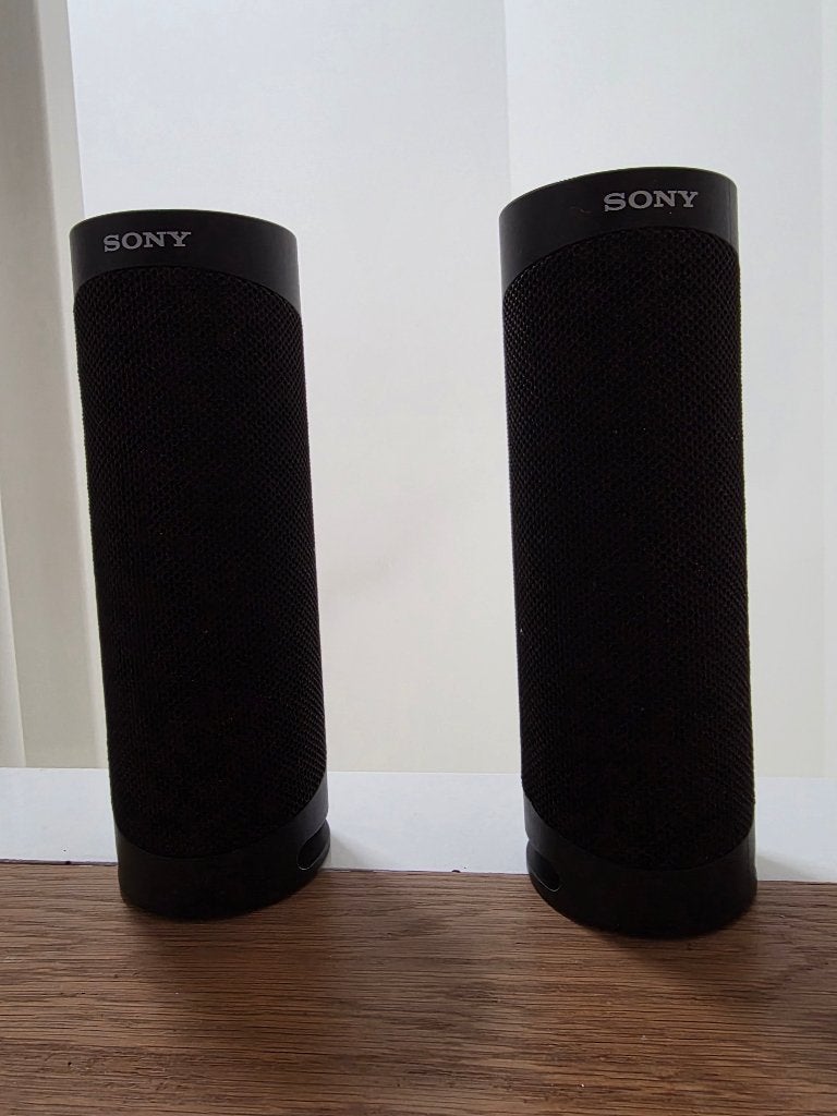 Stereo setje Sony SRS-XB23 bluetooth speakers, Audio, Tv en Foto, Luidsprekers, Gebruikt, Ophalen of Verzenden, Sony, Minder dan 60 watt