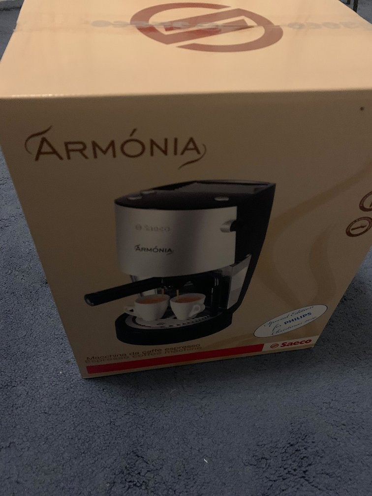 Philips Saeco Armonia Christmas 2010 edition, Witgoed en Apparatuur, Koffiezetapparaten, Ophalen, Nieuw, Combi, 2 tot 4 kopjes