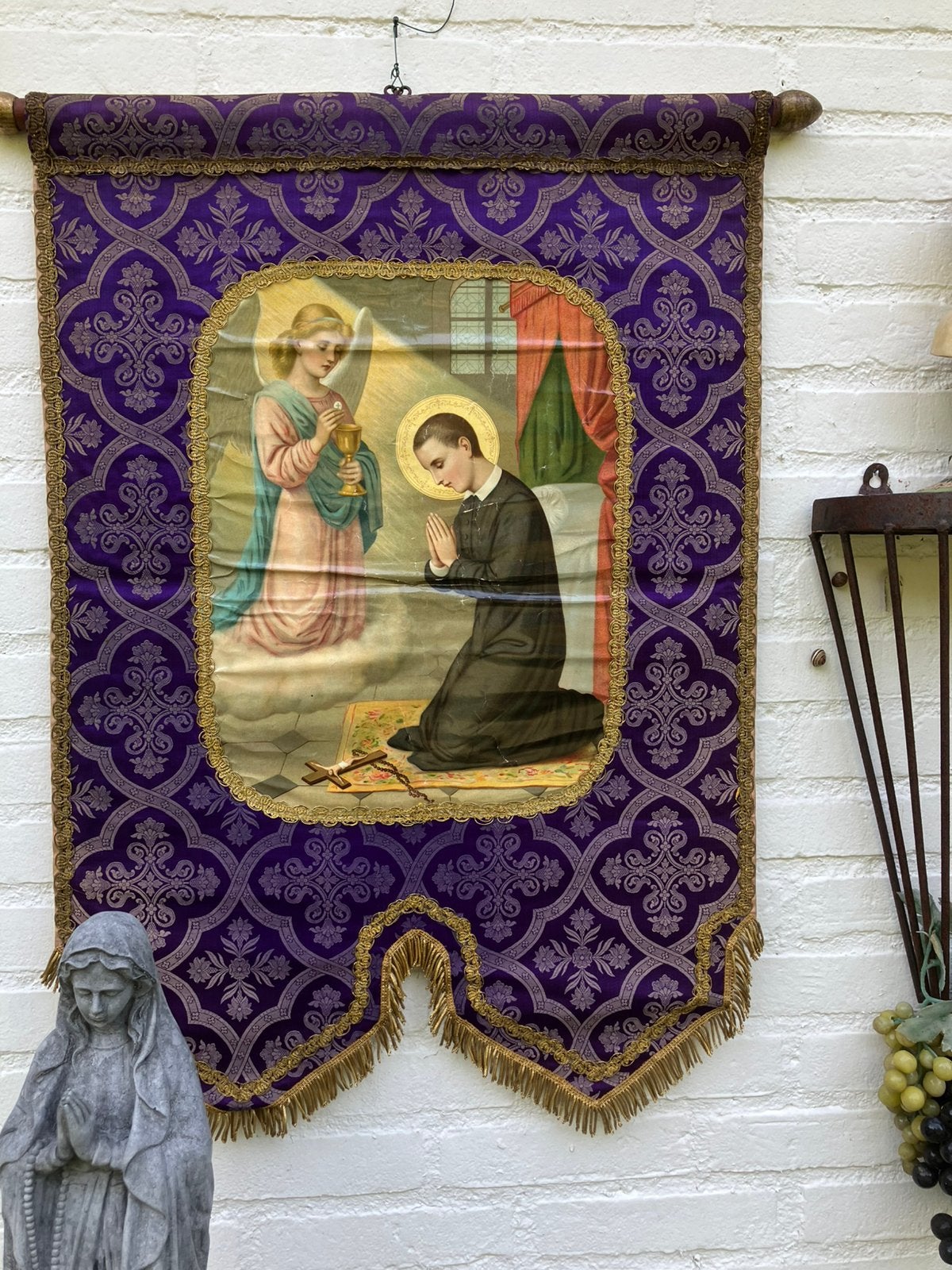 Processie vaandel, Antiek en Kunst, Ophalen of Verzenden