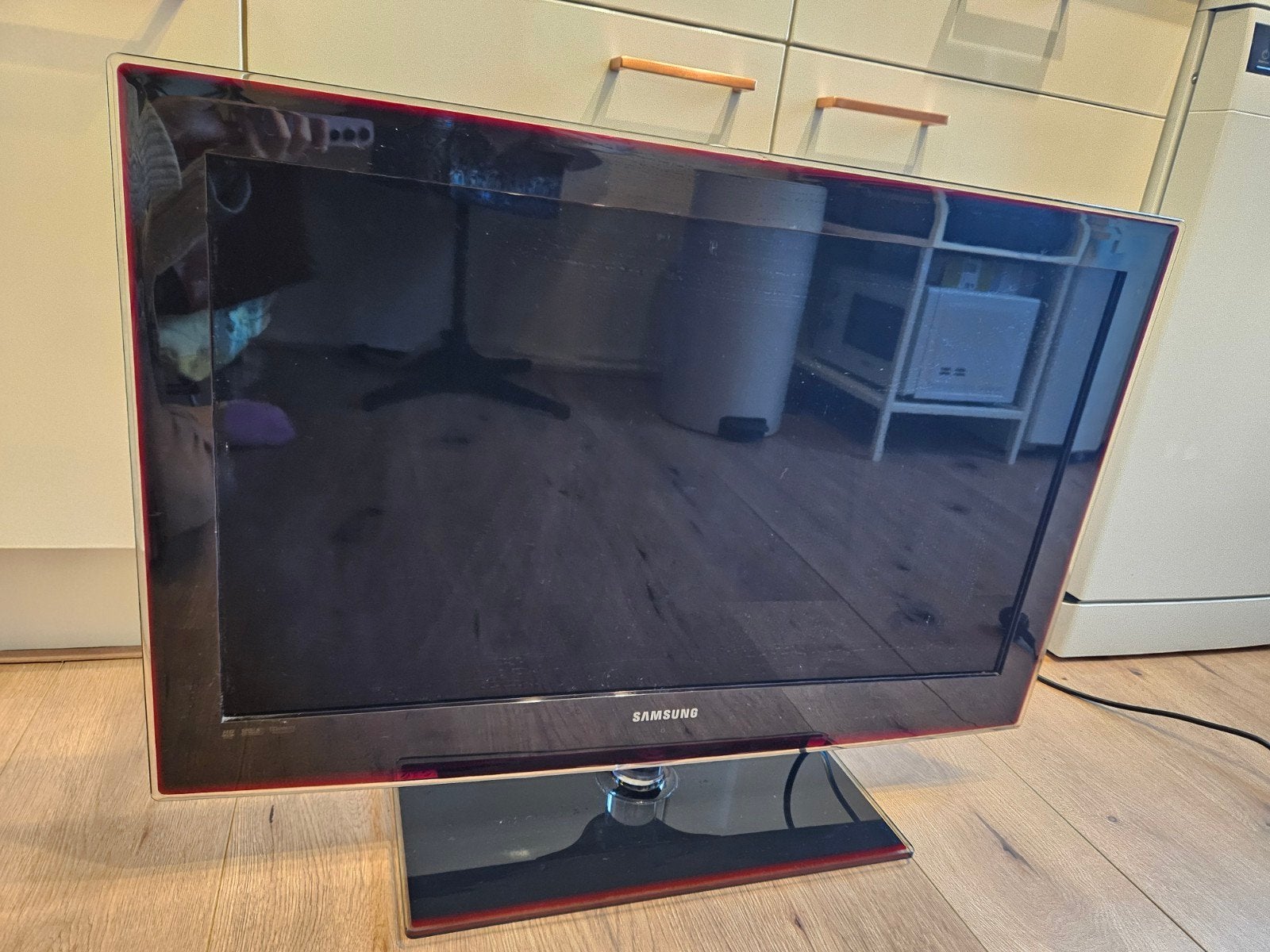 Samsung TV 32 inch, Ophalen, Gebruikt, 50 Hz, LCD
